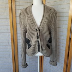 Elisa Cavaletti Embellished Granny Cardigan